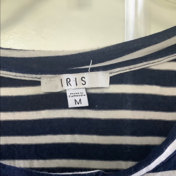 Kids Iris Blue Striped Shirt - Picture 2 of 4